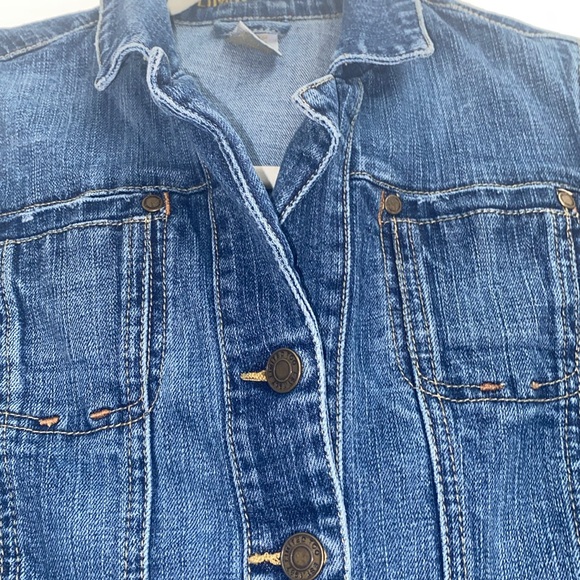Sale! Limited too Girls jean jacket size 10 - Picture 4 of 6